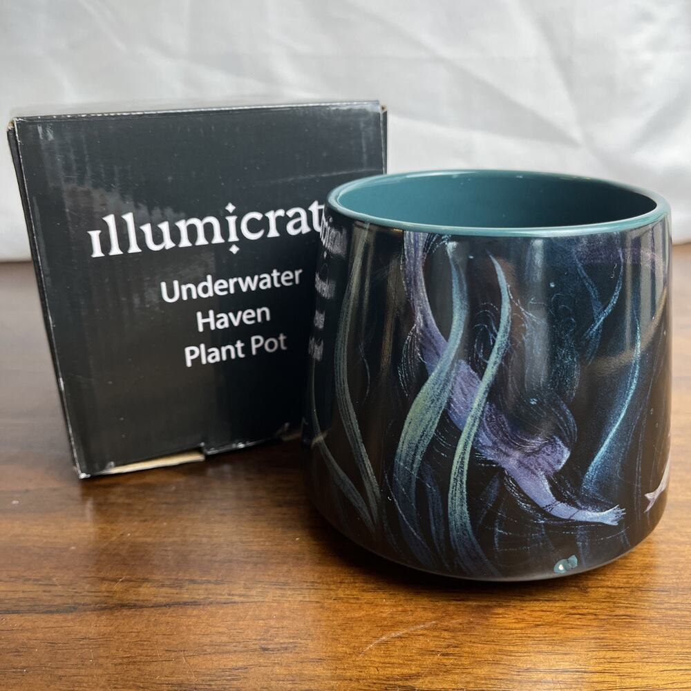 illumicrate Kelpie Underwater Haven Fathomfolk Plant Pot Mar. 24 Fantasy Bookish